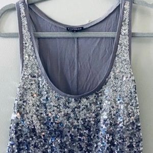 Express Sz Medium M Sequined tank